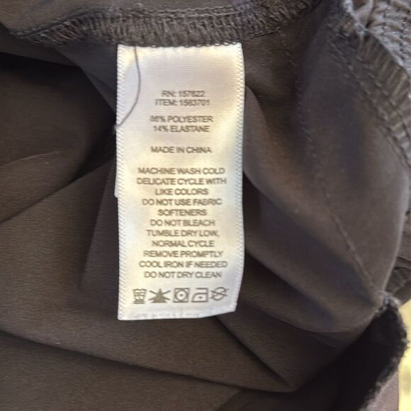 Eddie Bauer Women's Charcoal Pants Lightweight Track Jogger Size Medium - Picture 7 of 7